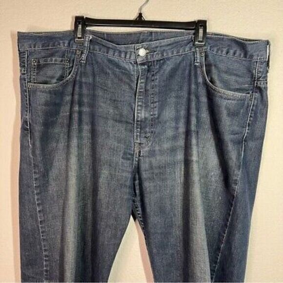 Levi's 569 Mens Loose Straight Fit Denim Jeans Size 44x30 Blue Medium Wash - Picture 7 of 7